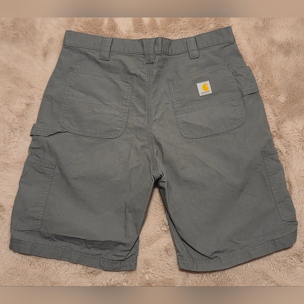Carhartt Men's Gray Work Shorts - Picture 4 of 5